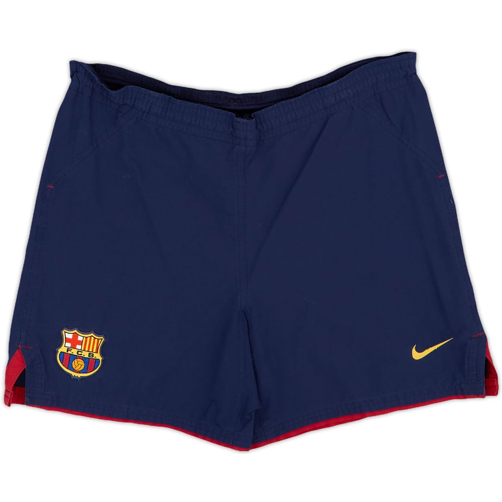 2000-01 Barcelona Home Shorts - 5/10 - (XL.Boys)