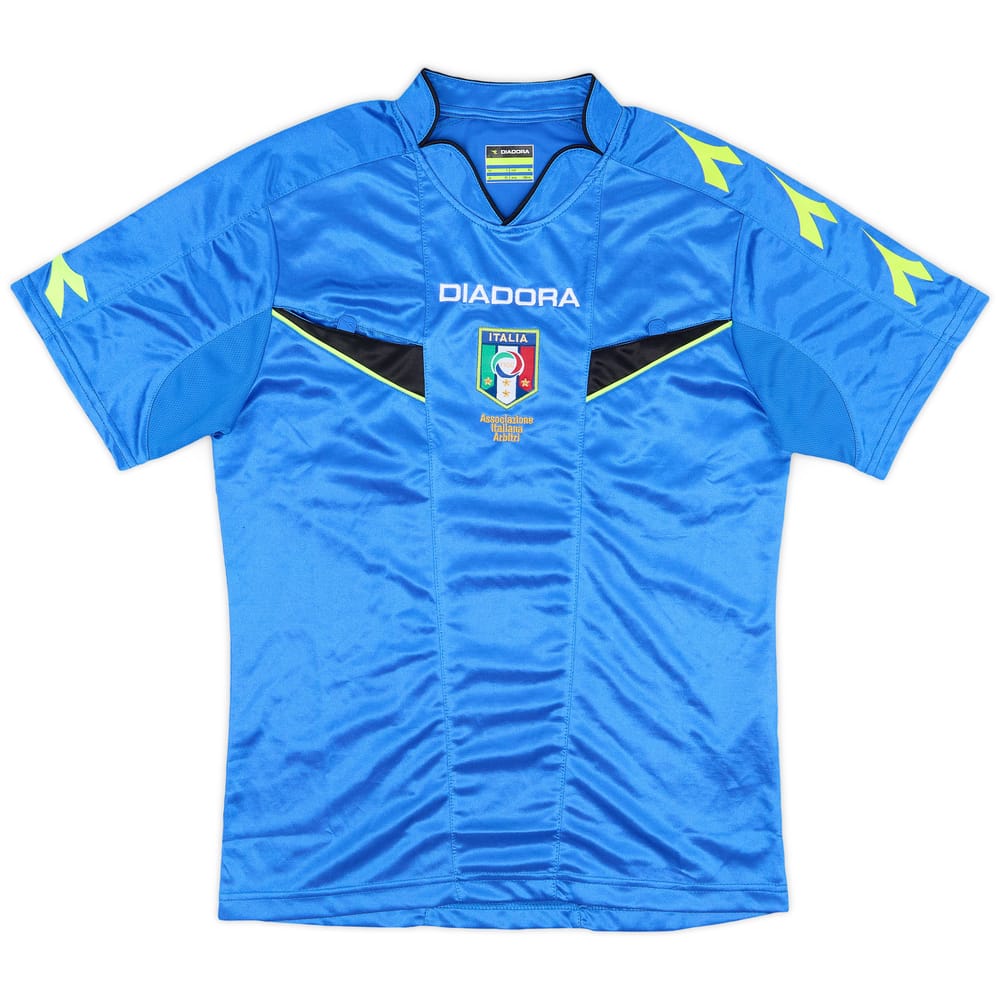 2013-15 Italy Diadora Referee Shirt - 7/10 - (XS)