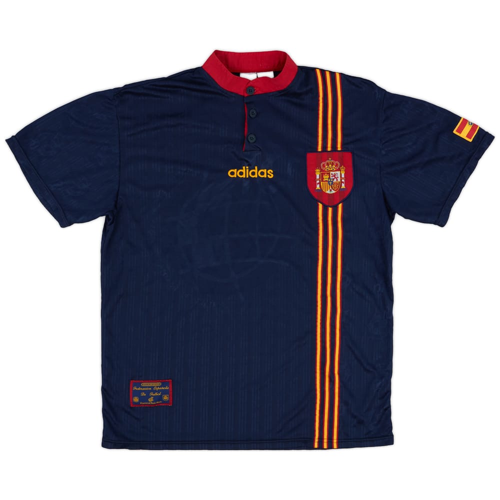 1996-98 Spain Away Shirt - 8/10 - (XL)