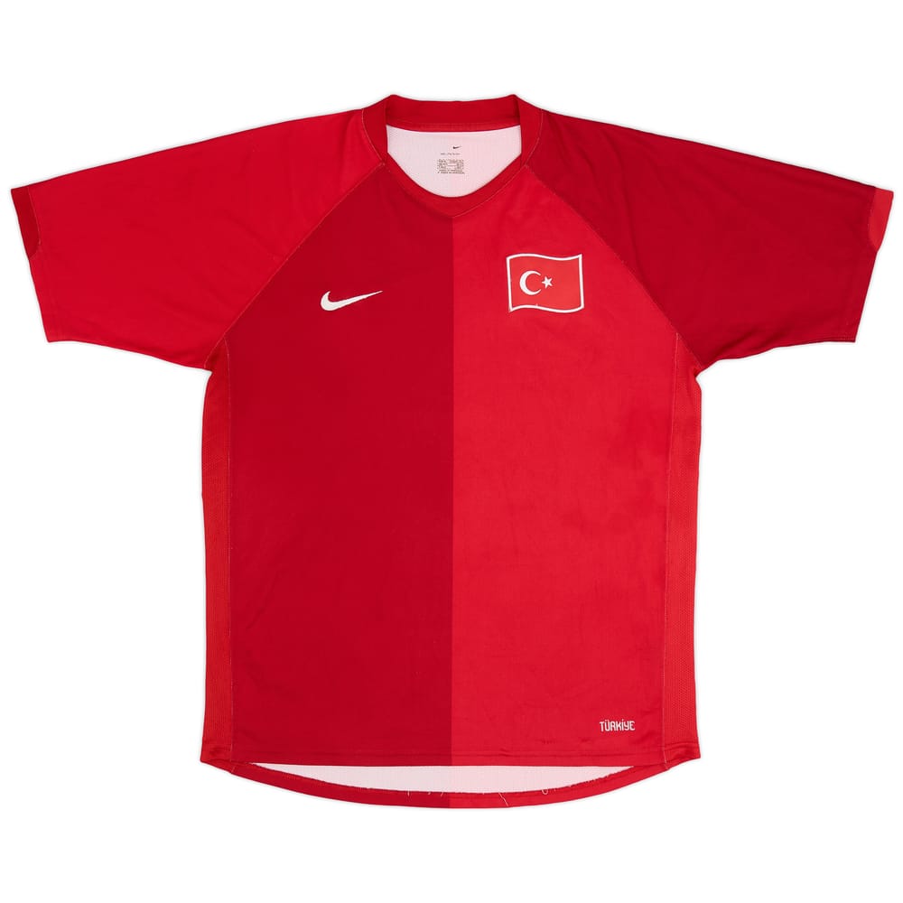 2006-08 Turkey Home Shirt - 8/10 - (M)