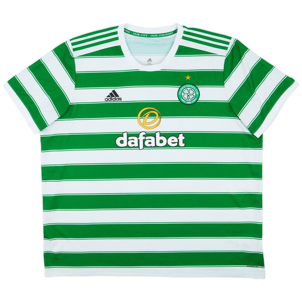 2021-22 Celtic Home Shirt - 6/10 - (3XL)