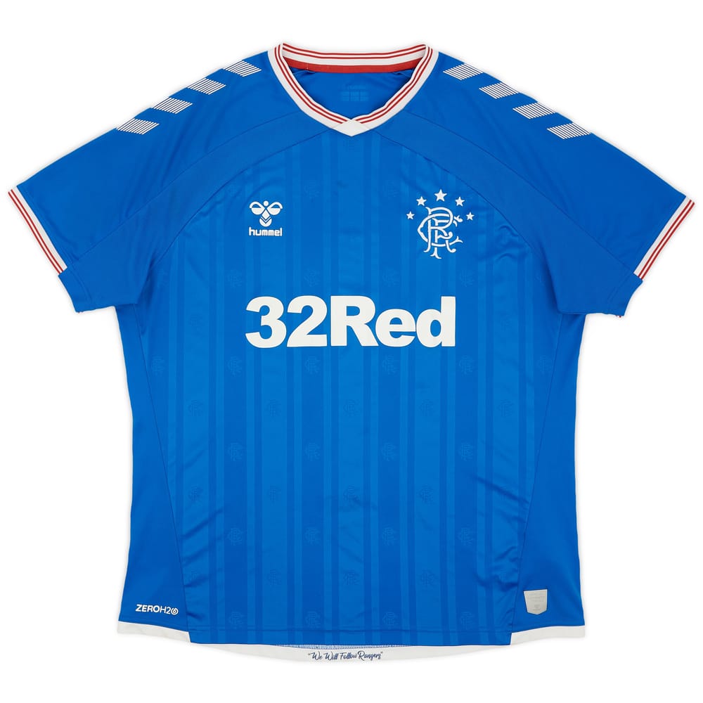 2019-20 Rangers Home Shirt - 8/10 - (3XL)