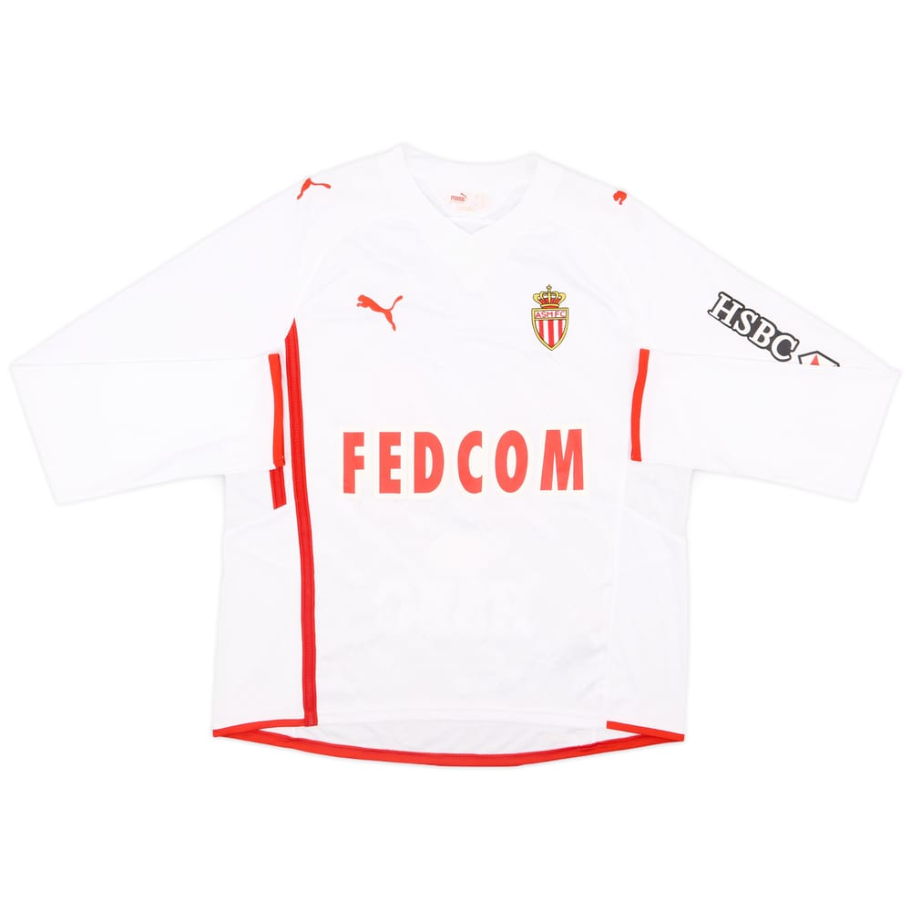 2009-10 Monaco Match Issue Away L/S Shirt #14