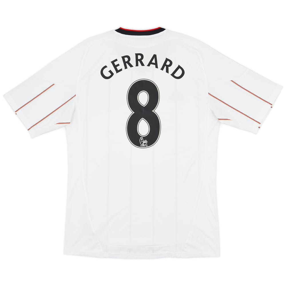 2010-11 Liverpool Away Shirt Gerrard #8 - 5/10 - (M)