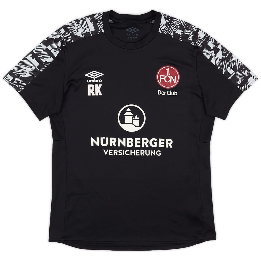 2018-19 Nurnberg Staff Issue Umbro Training Shirt 'RK' - 6/10 - (M)
