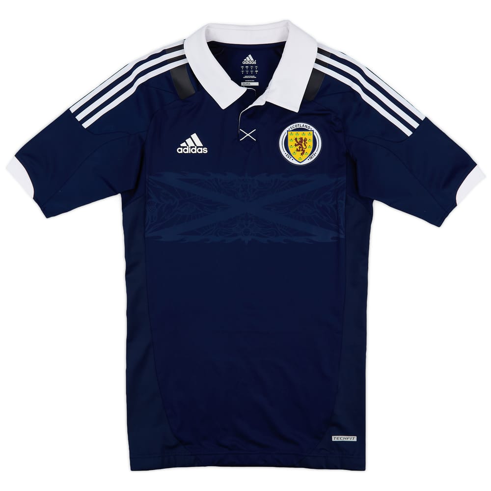 2011-13 Scotland Player Issue Home Shirt - 8/10 - (L)