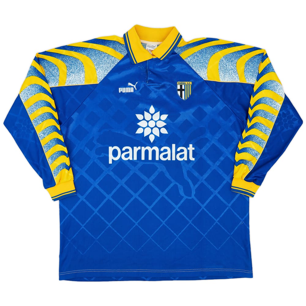 1995-97 Parma Away L/S Shirt - 8/10 - (XXL)