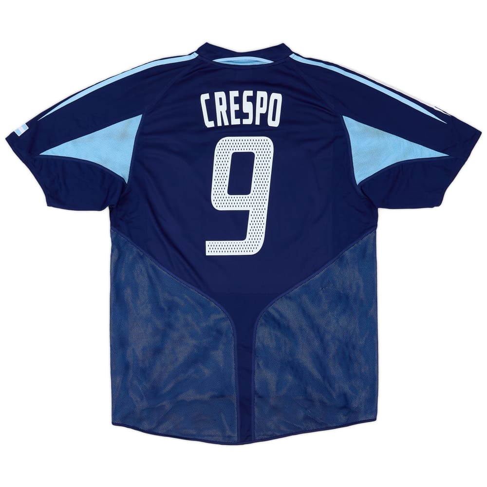 2004-05 Argentina Away Shirt Crespo #9 - 6/10 - (XL)