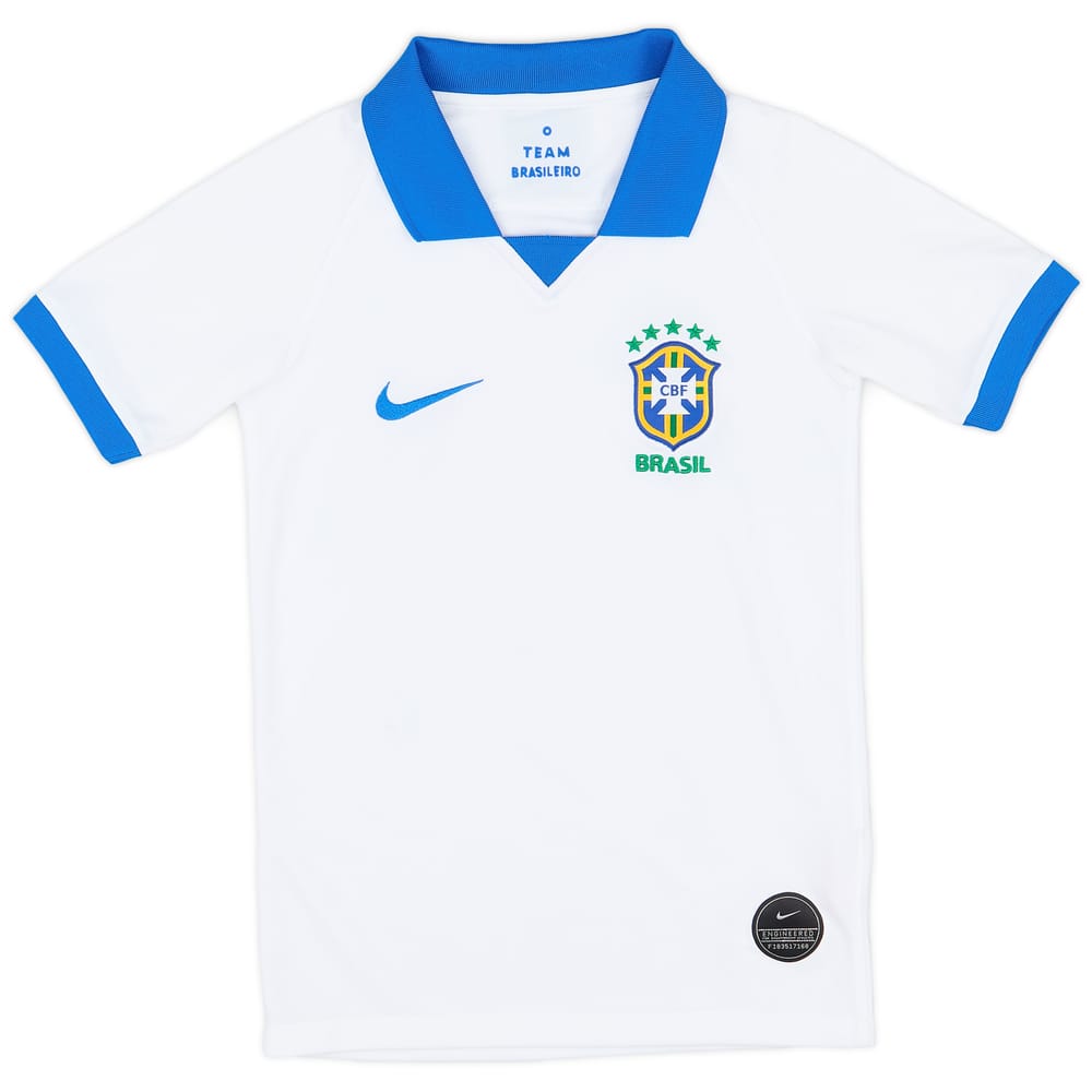 2019-20 Brazil Away Shirt - 8/10 - (6-8 Years)