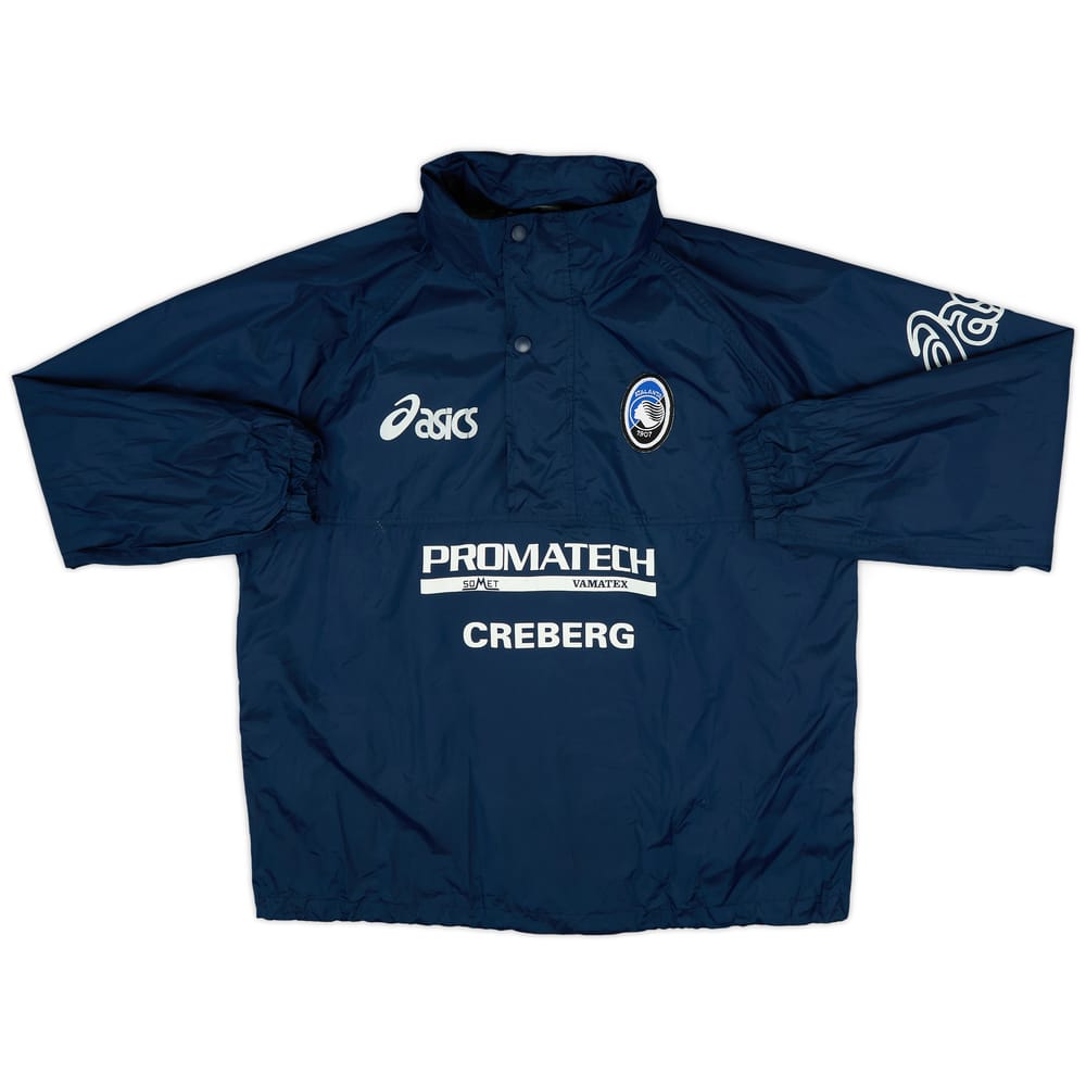 2002-03 Atalanta Asics 1/4 Zip Rain Jacket - 8/10 - (XL)