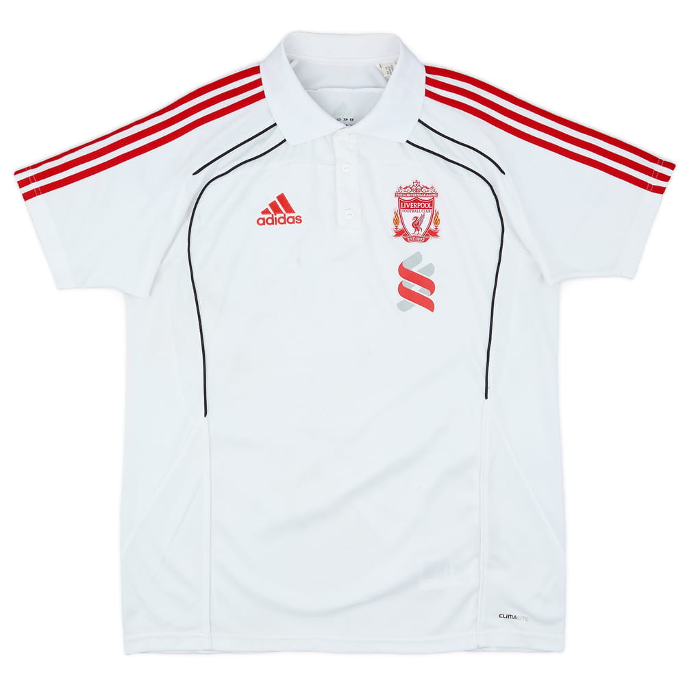 2010-11 Liverpool adidas Polo Shirt - 6/10 - (L)