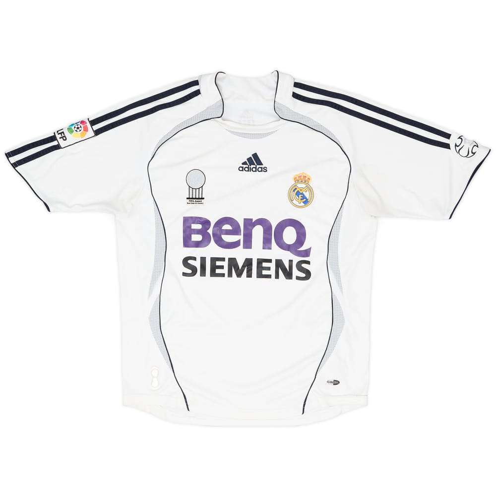 2006-07 Real Madrid Home Shirt - 6/10 - (L.Boys)