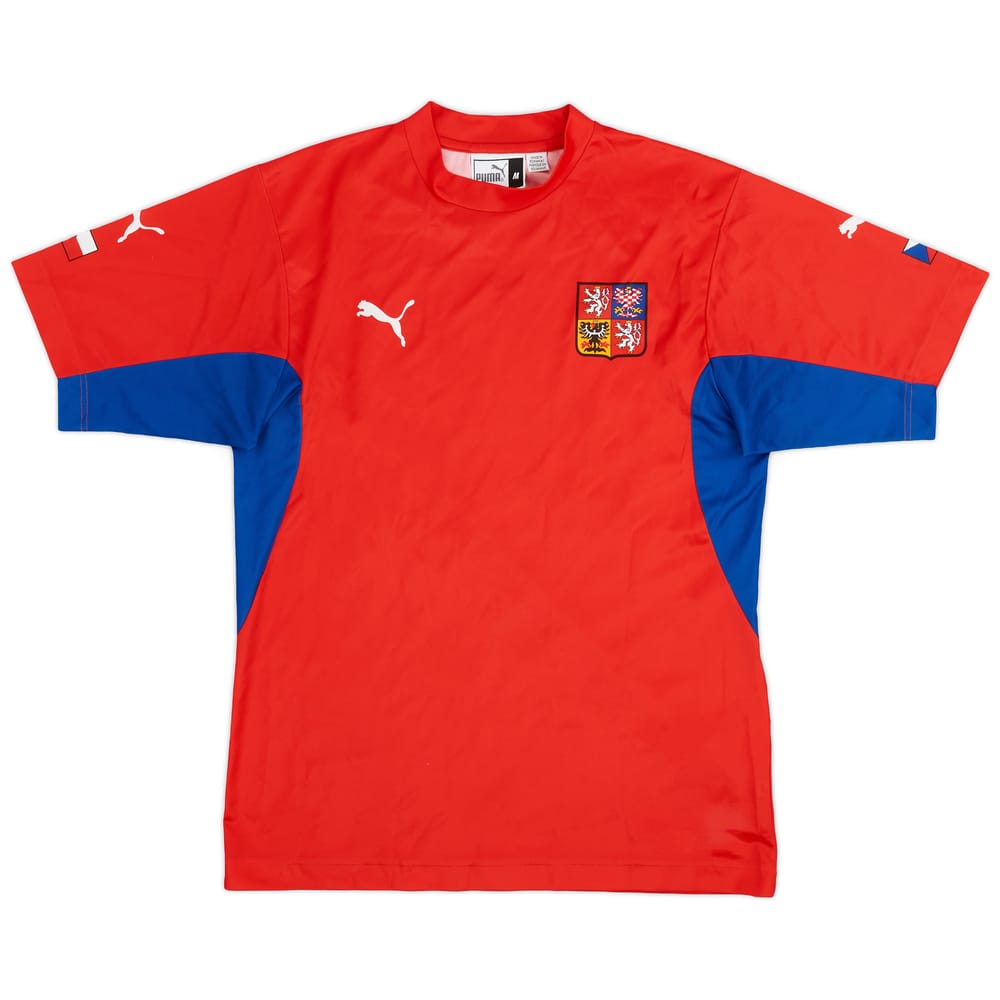 2002-04 Czech Republic Basic Home Shirt - 9/10 - (M)