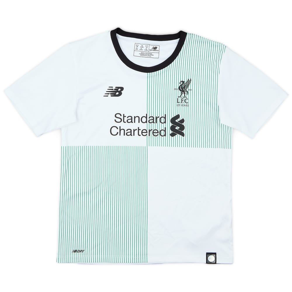 2017-18 Liverpool Away Shirt - 9/10 - (6-7 Years)