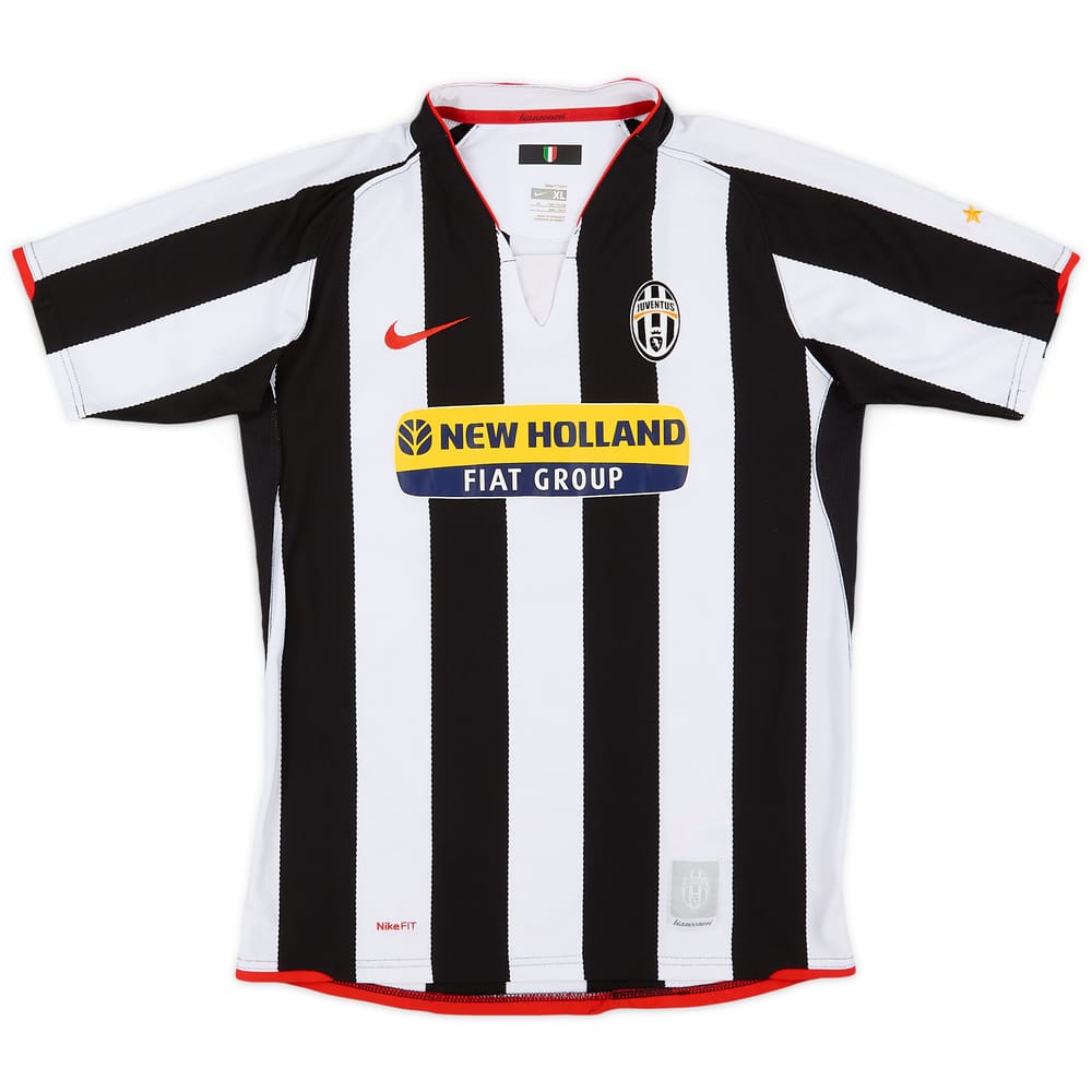 2007-08 Juventus Home Shirt - 7/10 - (XL.Boys)