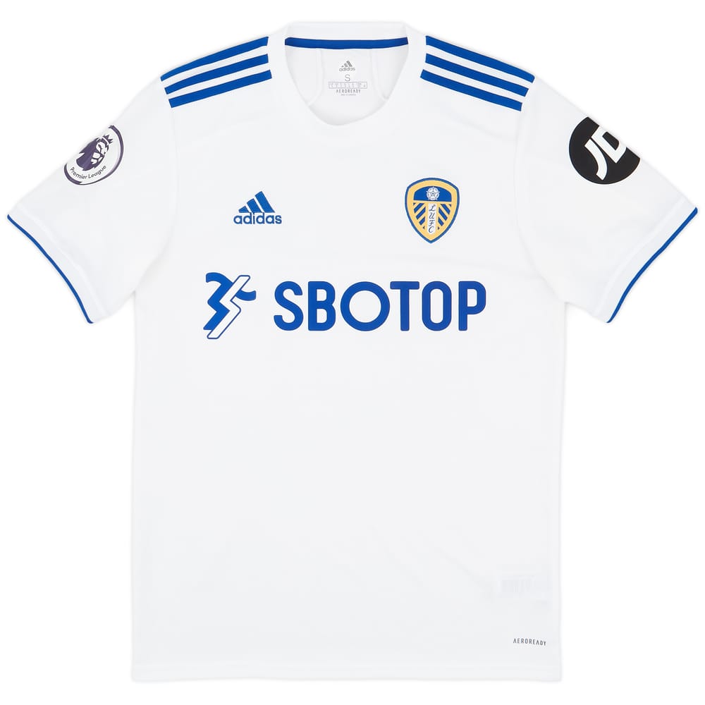2020-21 Leeds United Home Shirt - 9/10 - (S)