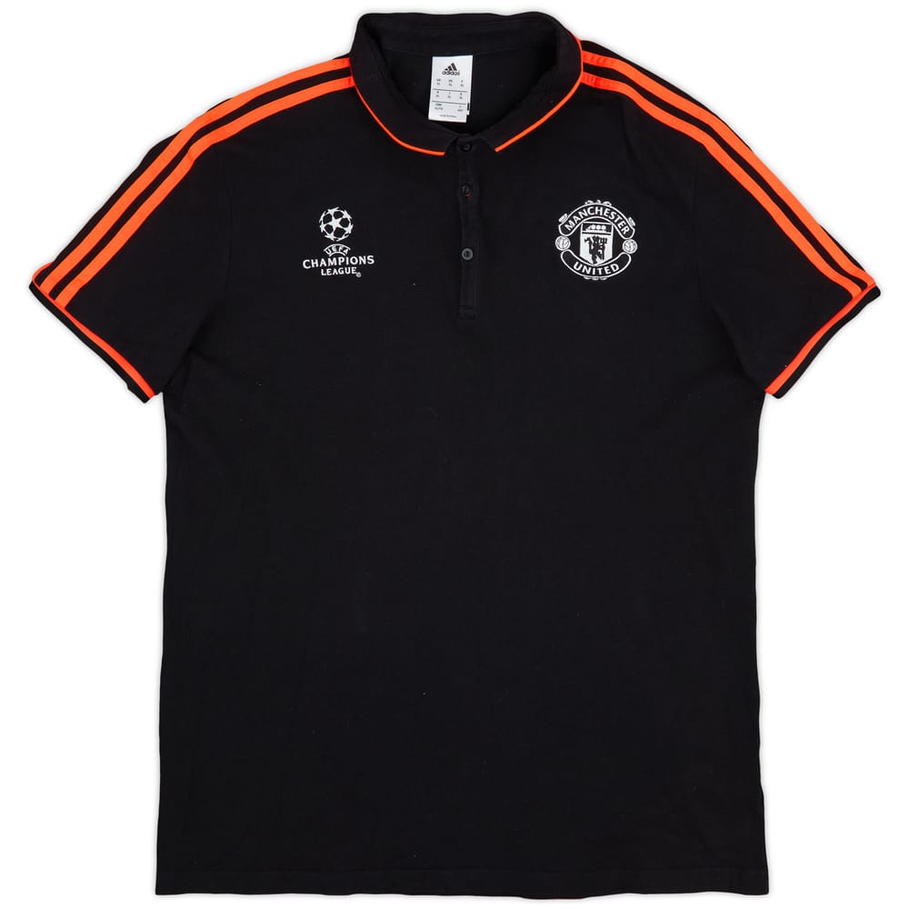 2015-16 Manchester United Champions League Polo Shirt - 9/10 - (XL)