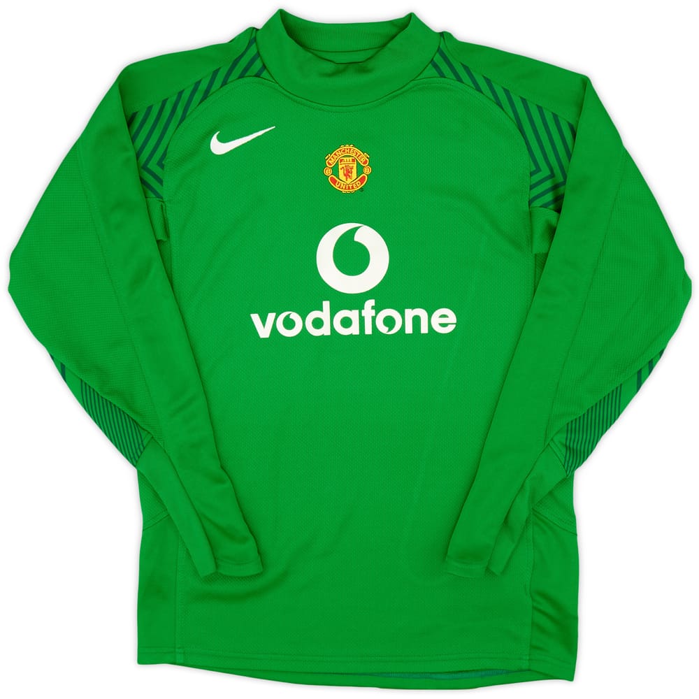 2005-06 Manchester United GK Shirt - 8/10 - (L.Boys)