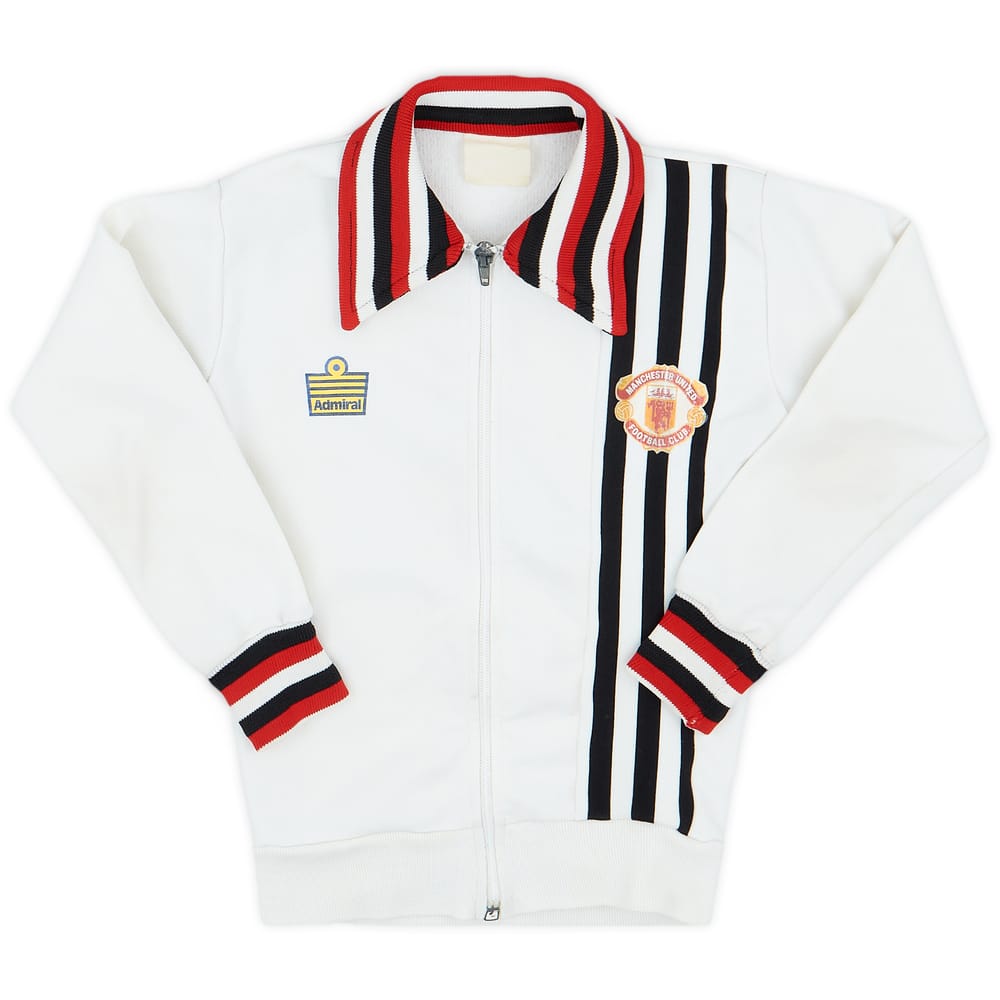 1975-80 Manchester United Admiral Track Jacket - 7/10 - (S.Boys)