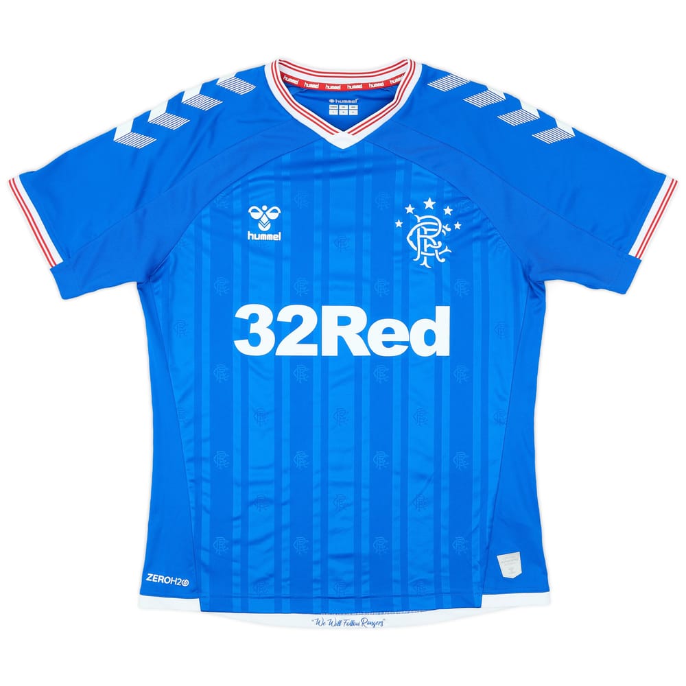 2019-20 Rangers Home Shirt  - 6/10 - (S)