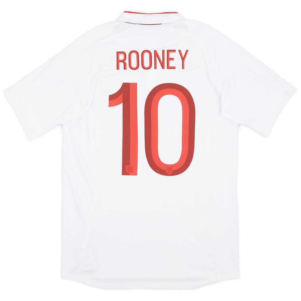 2012-13 England Home Shirt Rooney #10 (S)