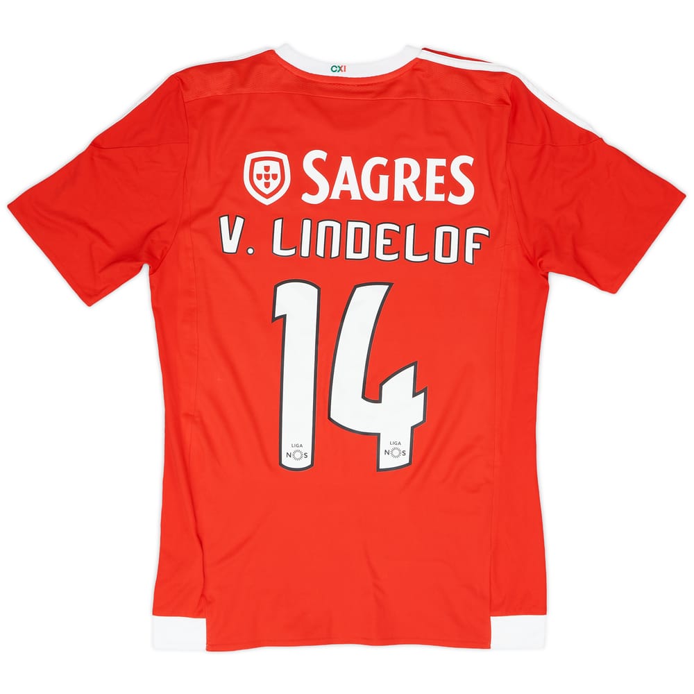 2015-16 Benfica Home Shirt - 8/10 - (S)
