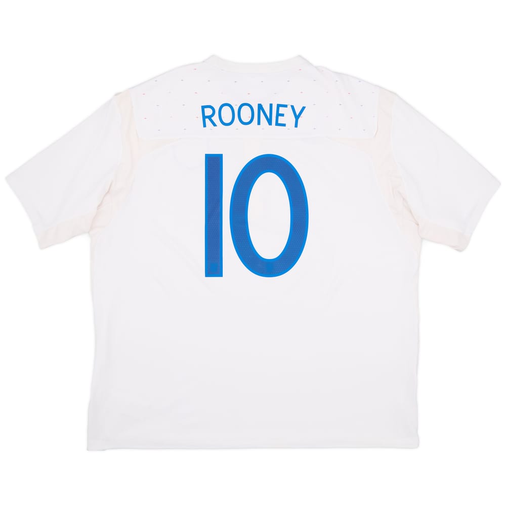 2010-11 England Home Shirt Rooney #10 - 8/10 - (3XL)