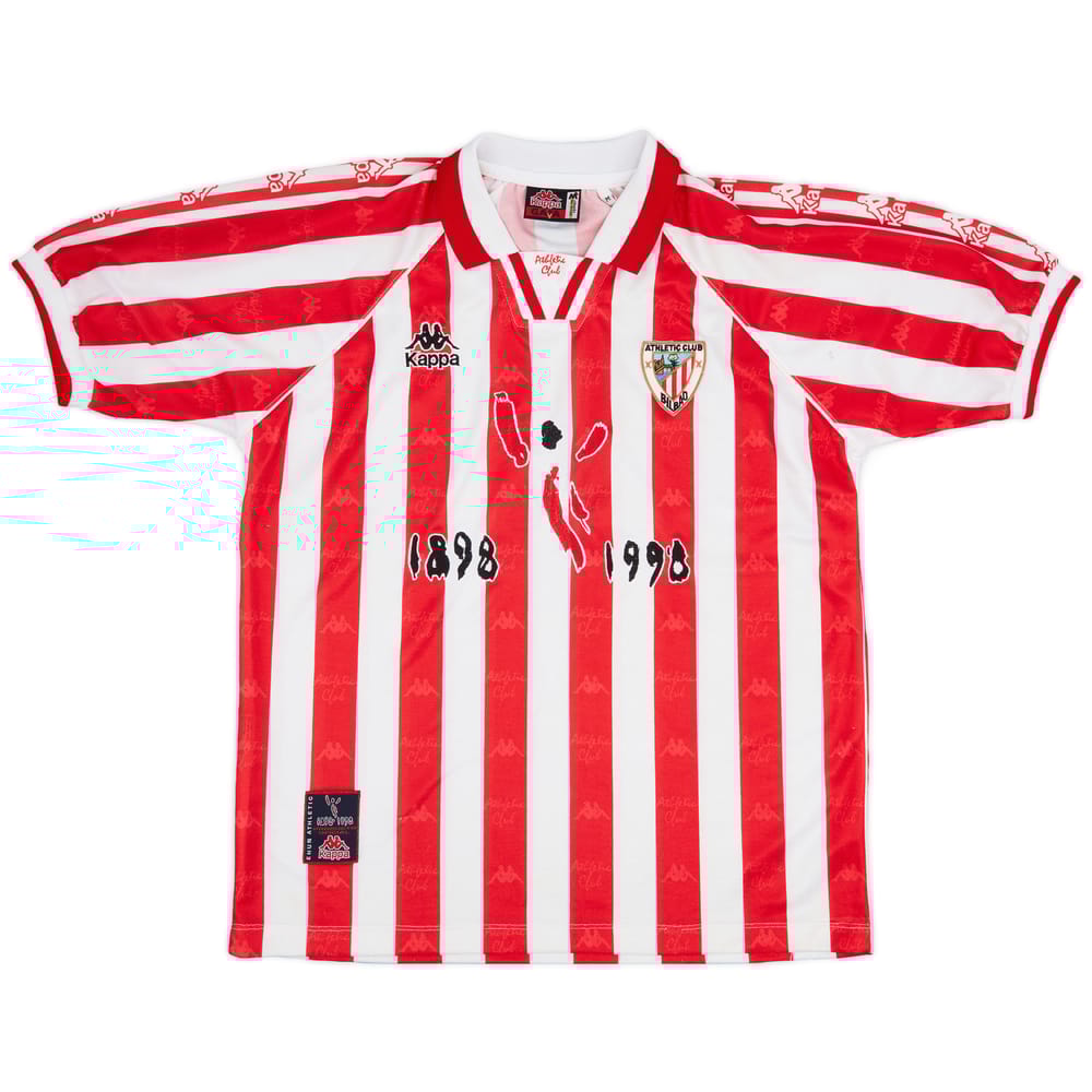 1997-98 Athletic Bilbao Centenary Home Shirt - 8/10 - (M)