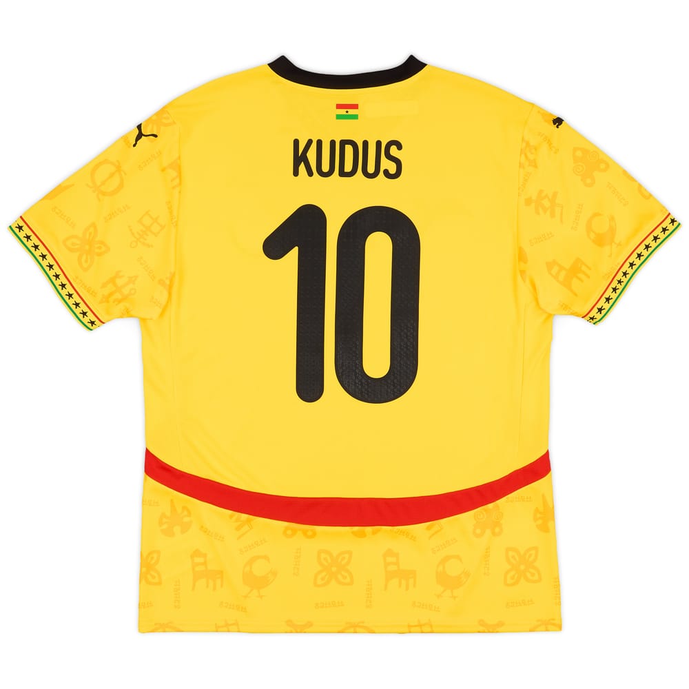 2024-25 Ghana Away Shirt Kudus #10