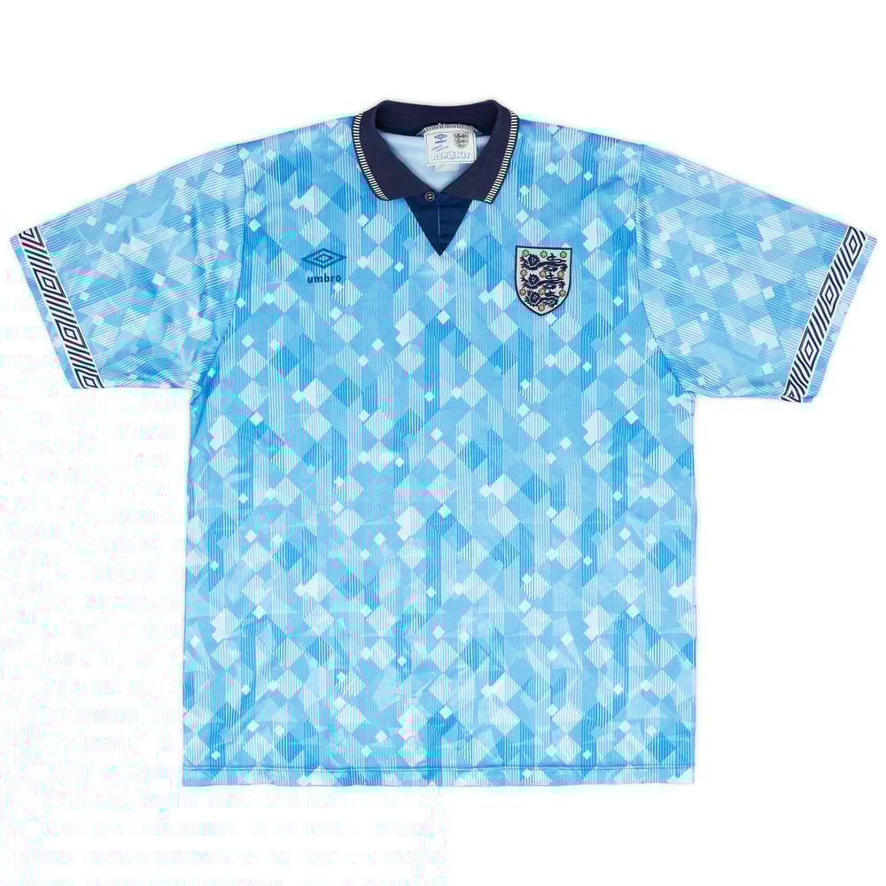 1990-92 England Third Shirt - 6/10 - (L)