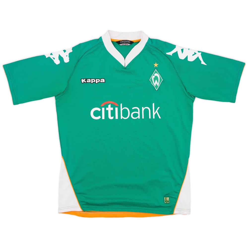 2007-08 Werder Bremen Home Shirt - 7/10 - (L)