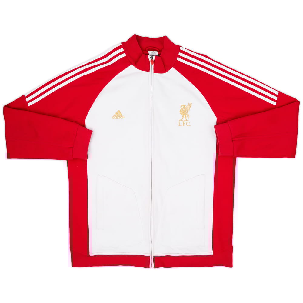 2007-08 Liverpool adidas Track Jacket - 8/10 - (XL)