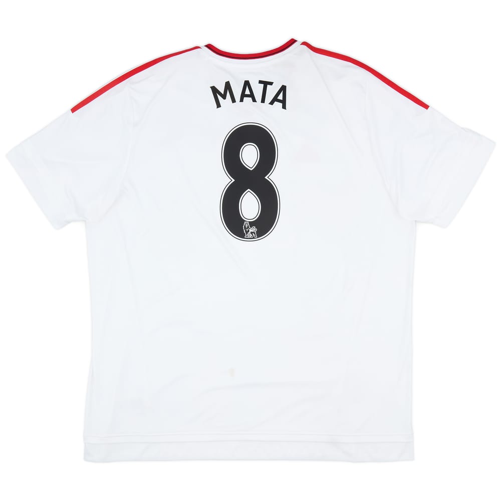 2015-16 Manchester United Away Shirt Mata #8 - 6/10 - (XXL)