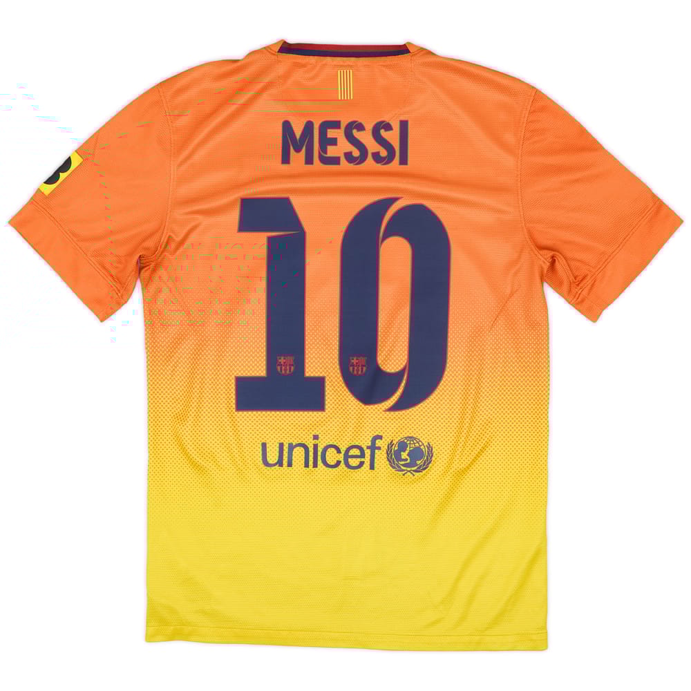 2012-13 Barcelona Away Shirt Messi #10 - 7/10 - (S)