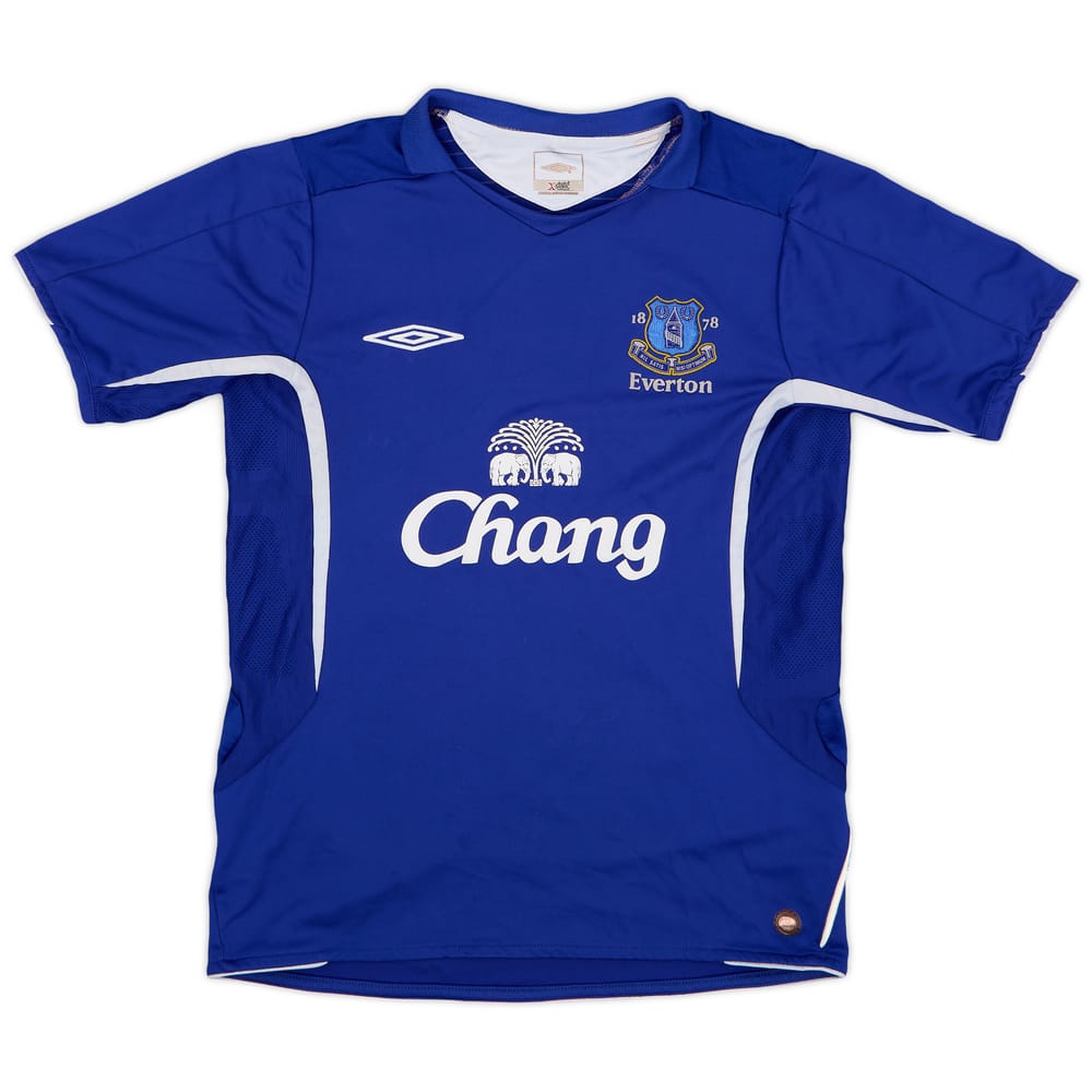2005-06 Everton Home Shirt - 6/10 - (S)