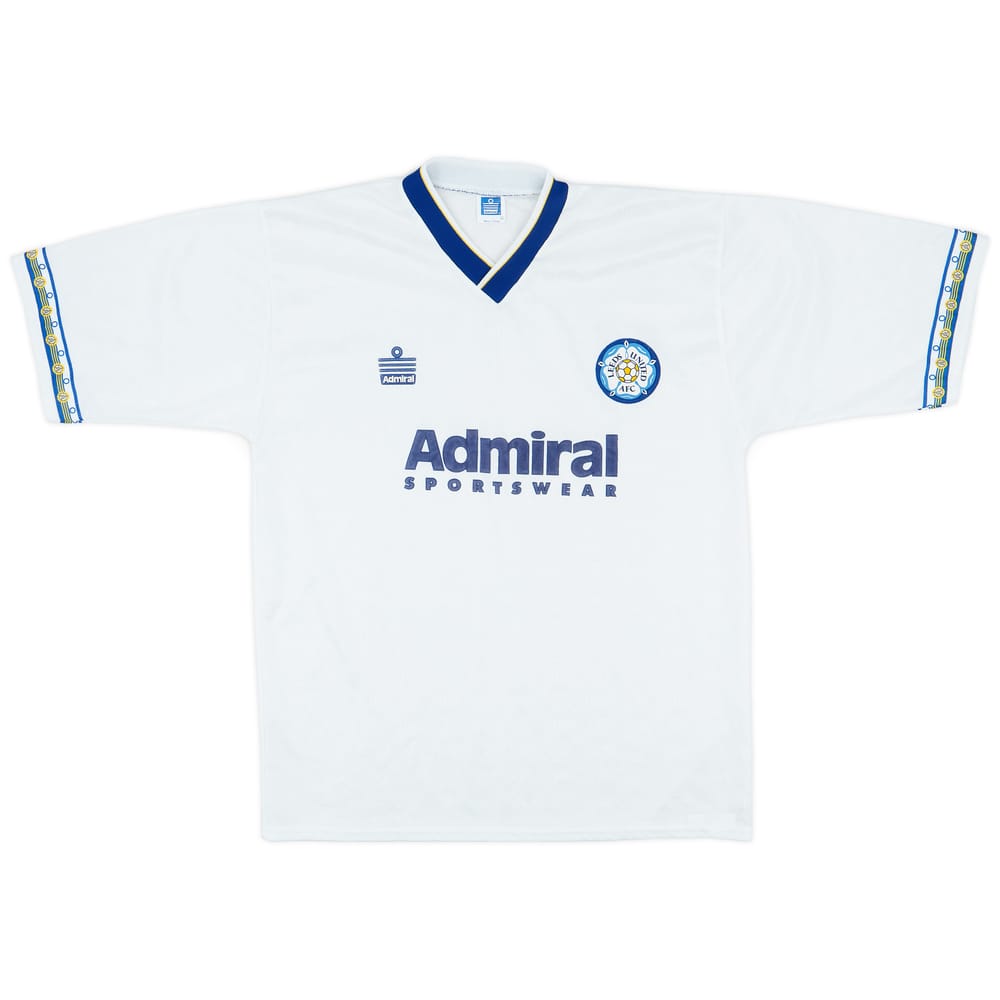 1992-93 Leeds United Home Shirt - 8/10 - (XL)