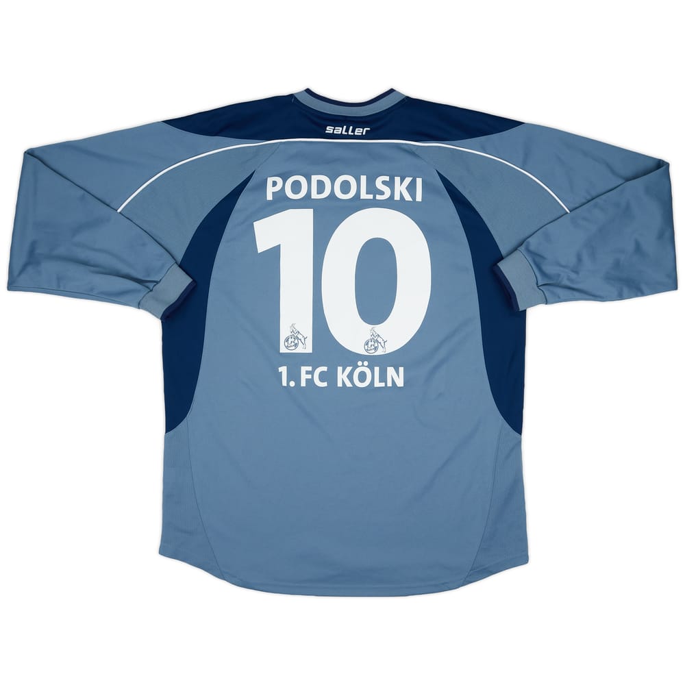 2004-05 Koln Third L/S Shirt Podolski #10 - 8/10 - (XXL)