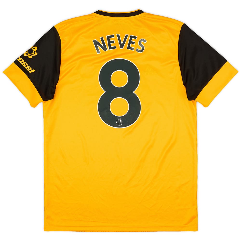 2020-21 Wolves Home Shirt Neves #8 - 8/10 - (M)