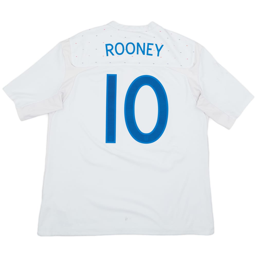 2010-11 England Home Shirt Rooney #10 - 5/10 - (L)