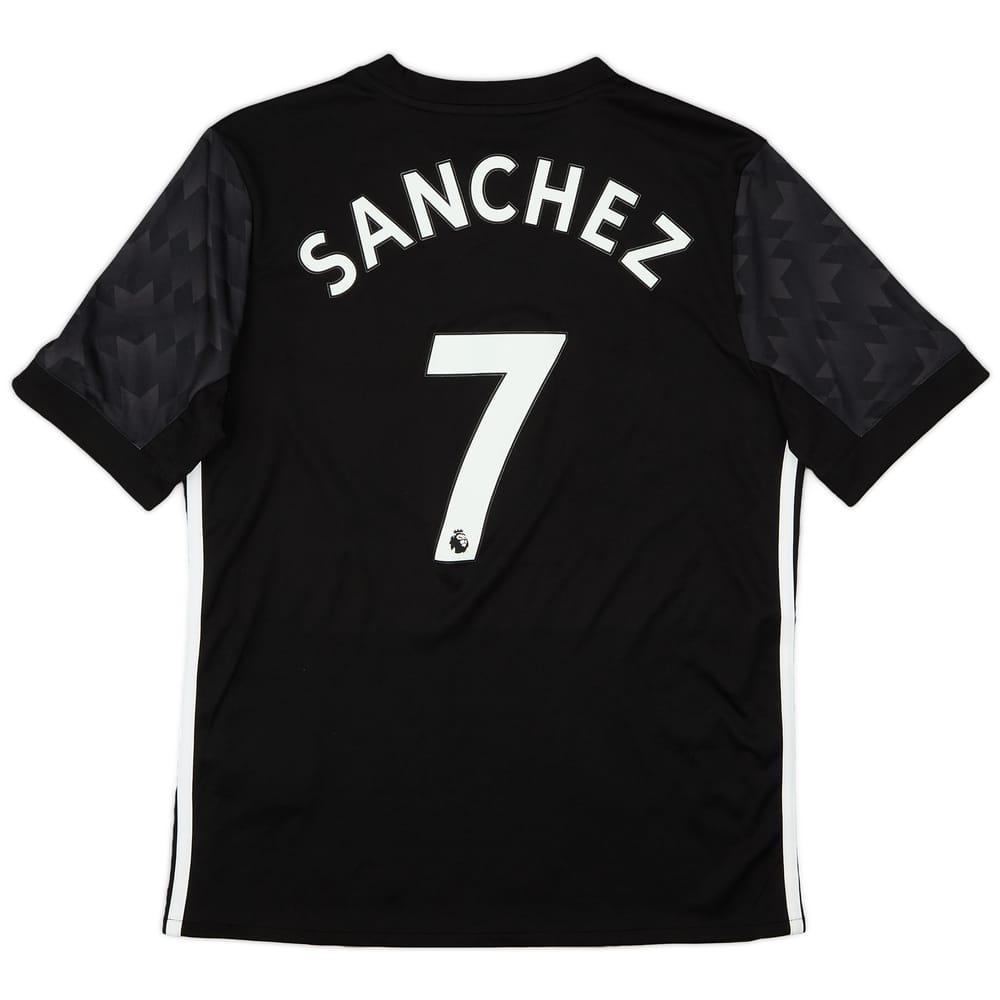 2017-18 Manchester United Away Shirt Sanchez #7 - 9/10 - (L.Boys)