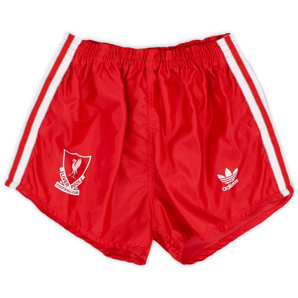 1987-89 Liverpool Home Shorts - 8/10 - (Y)