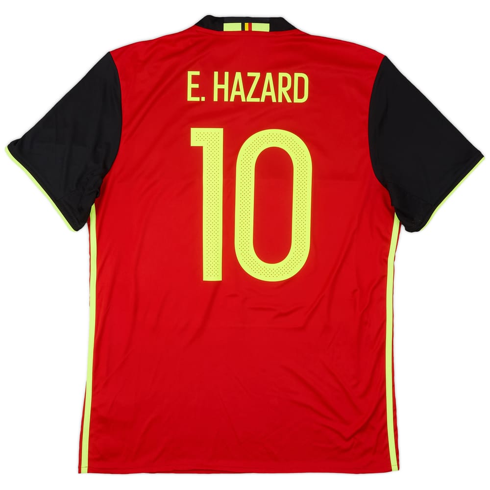 2016-17 Belgium Home Shirt Hazard #10 - 9/10 - (L)