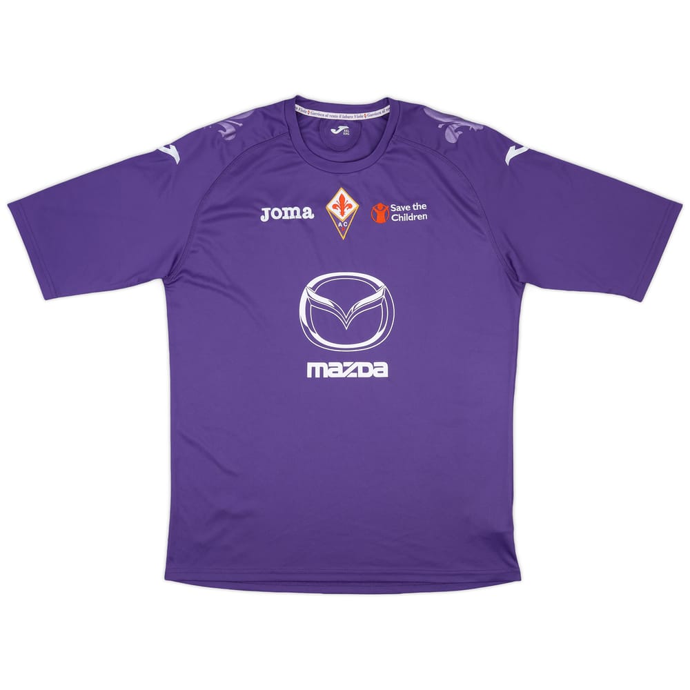 2012-13 Fiorentina Basic Home Shirt - 9/10 - (XXL)