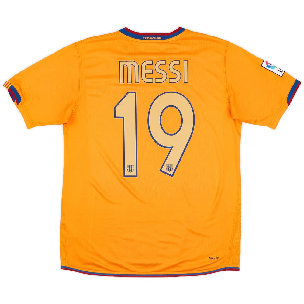 2006-08 Barcelona Away Shirt Messi #19 - 9/10 - (M)