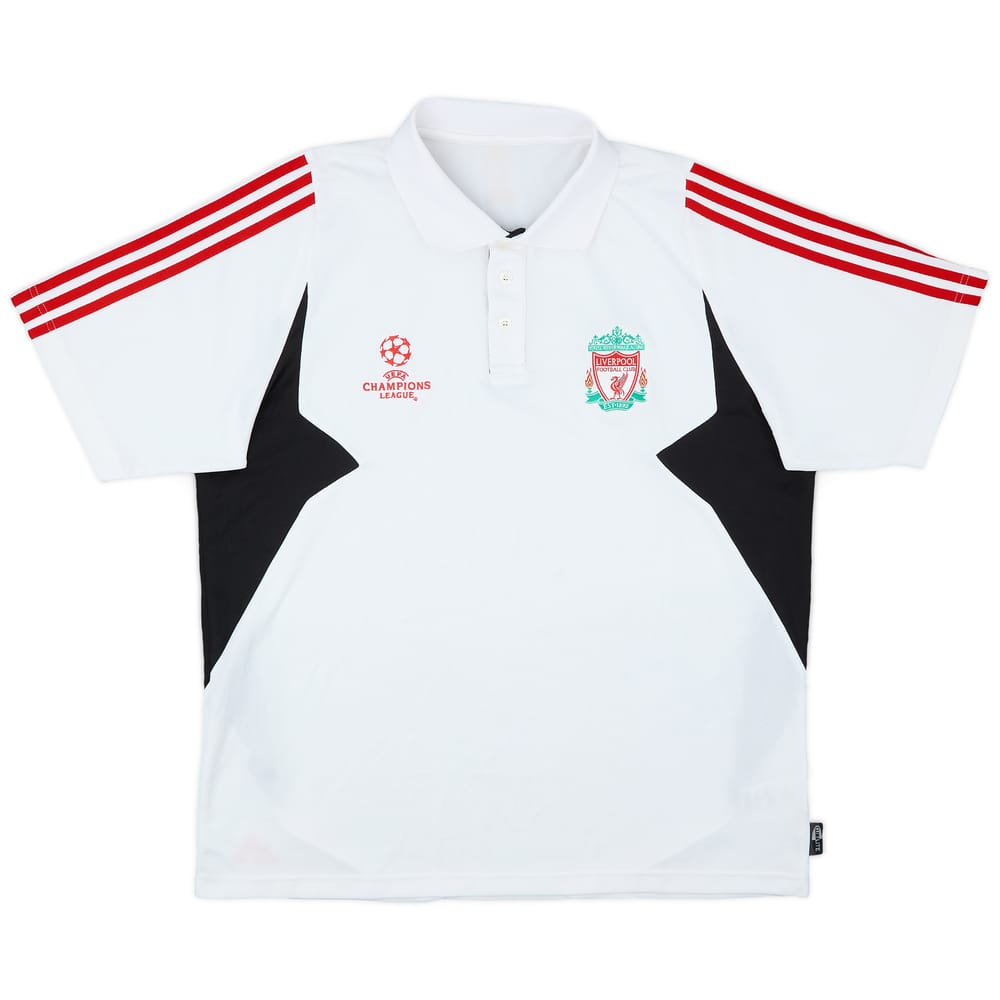 2007-08 Liverpool Champions League Polo Shirt - 7/10 - (XXL)