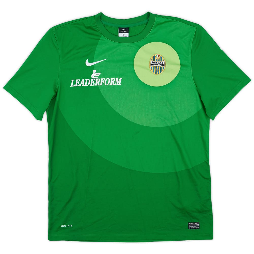 2013-14 Hellas Verona GK S/S Shirt #1 - 8/10 - (L)
