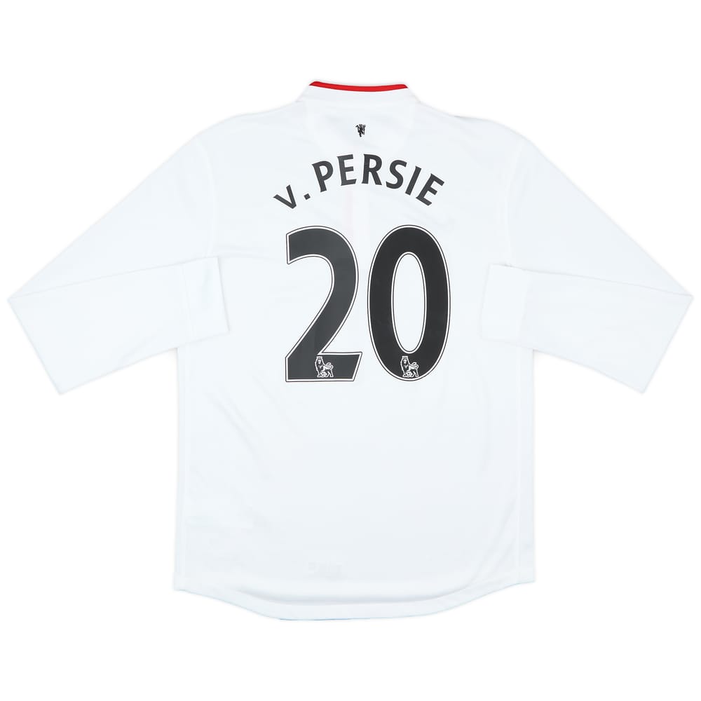 2012-14 Manchester United Away L/S Shirt V.Persie #20 - 8/10 - (M)