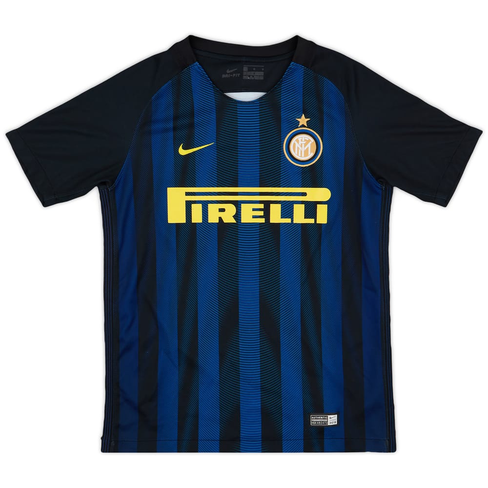 2016-17 Inter Milan Home Shirt - 8/10 - (L.Boys)