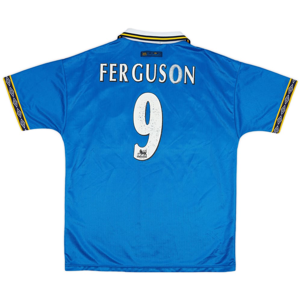 1997-99 Everton Home Shirt Ferguson #9 - 6/10 - (L)
