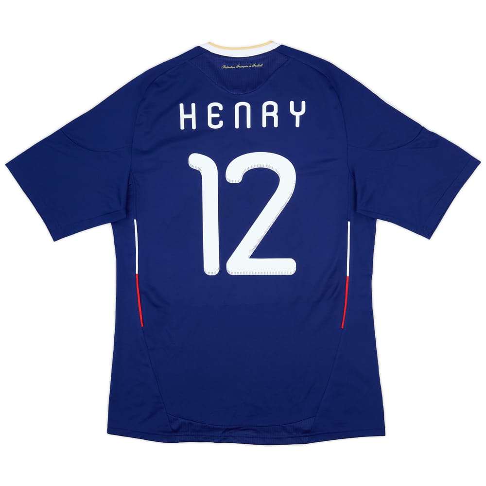 2009-10 France Home Shirt Henry #12 (L)